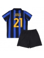 Otroške Nogometnih dresov Inter Milan Curtis Jones #21 Domači 2026-27 Kratki rokavi (+ hlače)